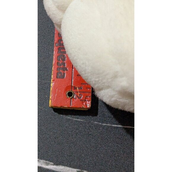 Vintage Tb Trading Co Blue White Bunny Plush Stuffed Animal 12" Soft Toy - Picture 7 of 7